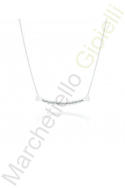 Collana Argento Bianco Chamilia Collezione Walt Disney