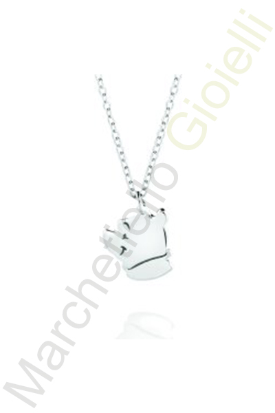Collana Argento Bianco Chamilia Collezione Walt Disney
