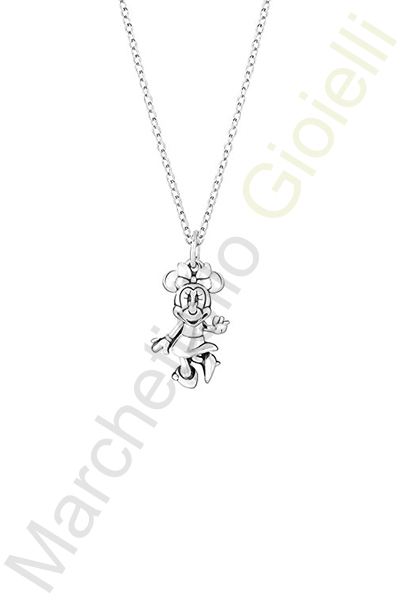 Collana Argento Bianco Chamilia Collezione Walt Disney