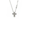 Croce Oro Bianco Diamanti Salvini Collezione Madison Avenue