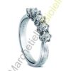 Veretta Oro Bianco Diamanti Salvini Collezione Aurora