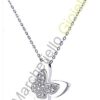 Collana Oro Bianco Diamanti Salvini Collezione I Segni