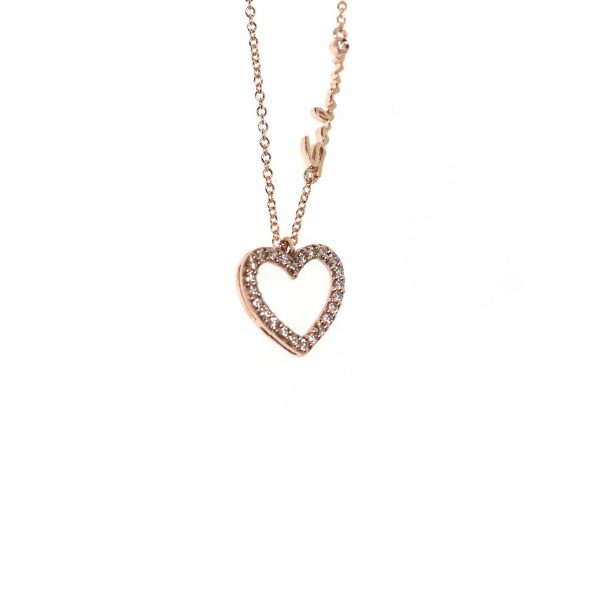 Collana Oro Rosa Diamanti Salvini Collezione Firefly
