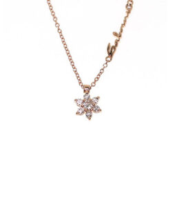 Collana Oro Rosa Diamanti Salvini Collezione Snappy