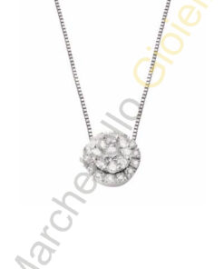 Collana Oro Bianco Diamanti Alfieri St.John Collezione Jecla