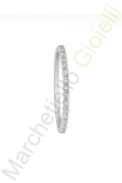 Veretta Oro Bianco Diamanti Salvini Collezione Capricci