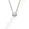 Punto Luce Oro Bianco Diamanti Salvini Collezione Lumiere