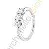 Trilogy Oro Bianco Diamanti Salvini Collezione Daphne