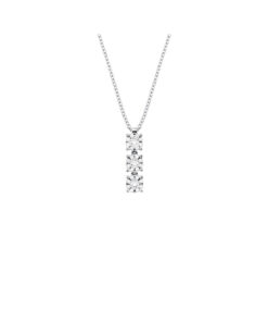 Trilogy Oro Bianco Diamanti Salvini Collezione Daphne