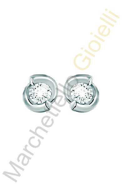 Punto Luce Oro Bianco Diamanti Salvini Collezione Daydream