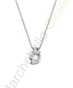 Punto Luce Oro Bianco Diamanti Salvini Collezione Daydream