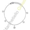 Bracciale Oro Bianco Diamanti Salvini Collezione Be Happy