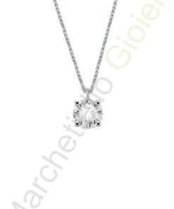 Punto Luce Oro Bianco Diamanti Salvini Collezione Josephine