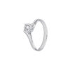 Anello Oro Bianco Diamanti Salvini Collezione Daphne