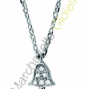 Collana Oro Bianco Diamanti Salvini Collezione Be Happy