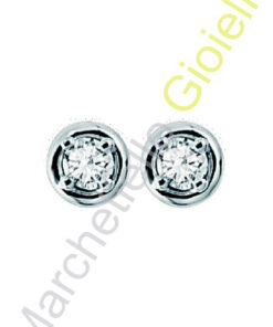 Punto Luce Oro Bianco Diamanti Salvini Collezione Prime Gioie