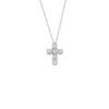 Croce Oro Bianco Diamanti Salvini Collezione Daphne