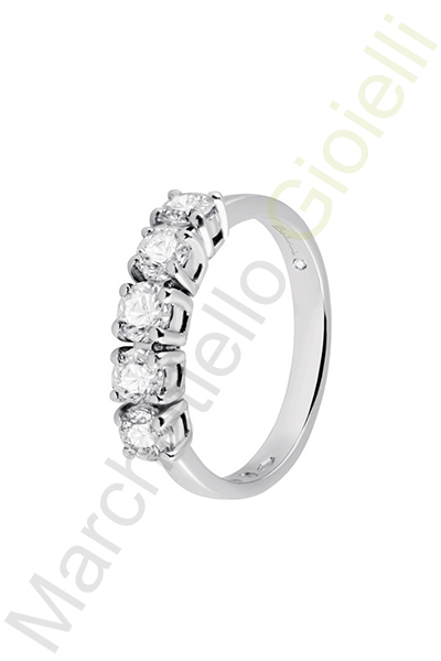 Veretta Oro Bianco Diamanti Salvini Collezione Josephine