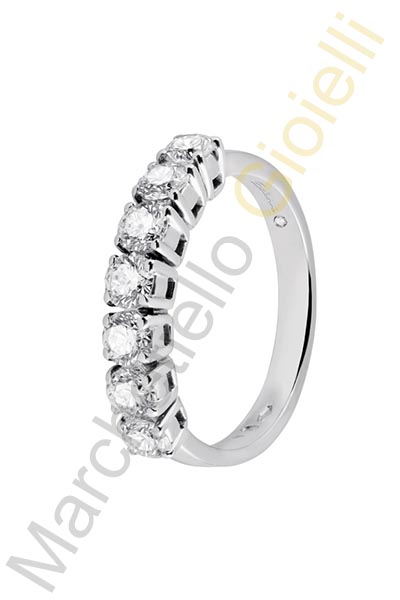 Veretta Oro Bianco Diamanti Salvini Collezione Josephine