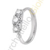 Trilogy Oro Bianco Diamanti Salvini Collezione Domizia