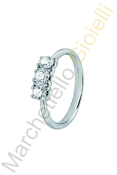 Trilogy Oro Bianco Diamanti Salvini Collezione Eleonor
