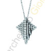 Croce Oro Bianco Diamanti Salvini Collezione Montmartre