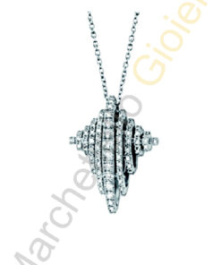 Croce Oro Bianco Diamanti Salvini Collezione Montmartre