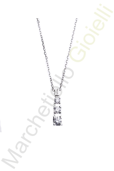 Trilogy Oro Bianco Diamanti Bliss Collezione Emozione
