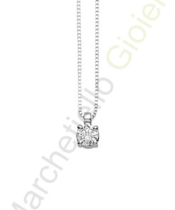 Punto Luce Oro Bianco Diamanti Bliss Collezione Bagliori