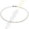 Collana Oro Bianco Diamanti Perle Salvini Collezione Masa