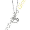 Collana Oro Bianco Diamanti Salvini Collezione Be Happy