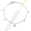 Bracciale Oro Bianco Diamanti Salvini Collezione Be Happy