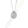 Collana Oro Bianco Diamanti Salvini Collezione Daphne Drop