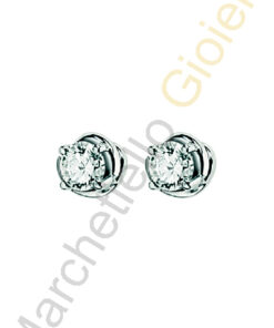 Punto Luce Oro Bianco Diamanti Salvini Collezione Abbraccio