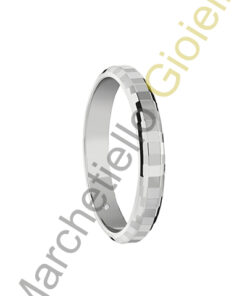 Fede Oro Bianco Diamanti Salvini Collezione Love Me