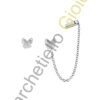 Orecchini Oro Bianco Diamanti Salvini Collezione Be Happy Fashion