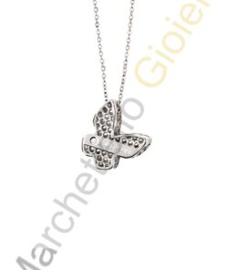 Collana Oro Bianco Diamanti Salvini Collezione Golden Cage