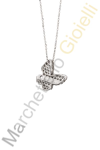 Collana Oro Bianco Diamanti Salvini Collezione Golden Cage