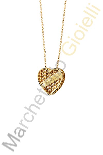 Collana Oro Giallo Diamanti Salvini Collezione Golden Cage