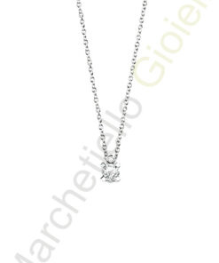 Punto Luce Oro Bianco Diamanti Salvini Collezione Anversa