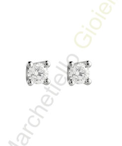 Punto Luce Oro Bianco Diamanti Salvini Collezione Virginia