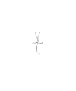 Croce Oro Bianco Diamanti Bliss Collezione Le Croci