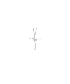 Croce Oro Bianco Diamanti Bliss Collezione Le Croci
