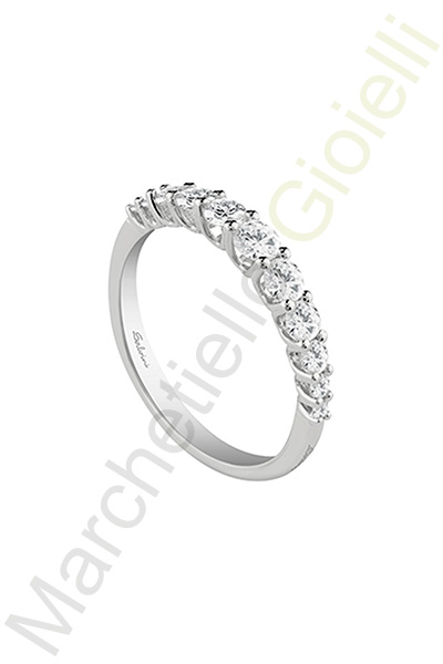 Veretta Oro Bianco Diamanti Salvini Collezione Monnlight