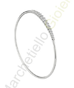 Bracciale Oro Bianco Diamanti Salvini Collezione Moonlight