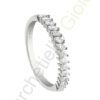 Veretta Oro Bianco Diamanti Salvini Collezione Sunrise