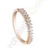 Veretta Oro Rosa Diamanti Salvini Collezione Sunrise