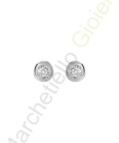 Punto Luce Oro Bianco Diamanti Salvini Collezione Poesia