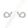 Orecchini Oro Bianco Diamanti Salvini Collezione My Way