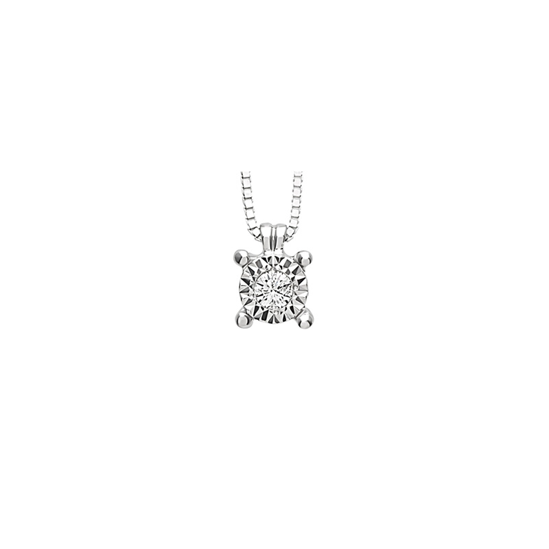 Punto Luce Oro Bianco Diamanti Bliss Collezione Rugiada